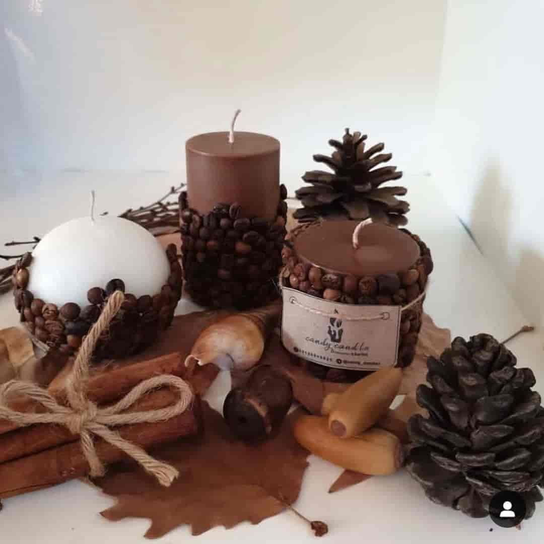 شمع قهوه با رایحه قهوه